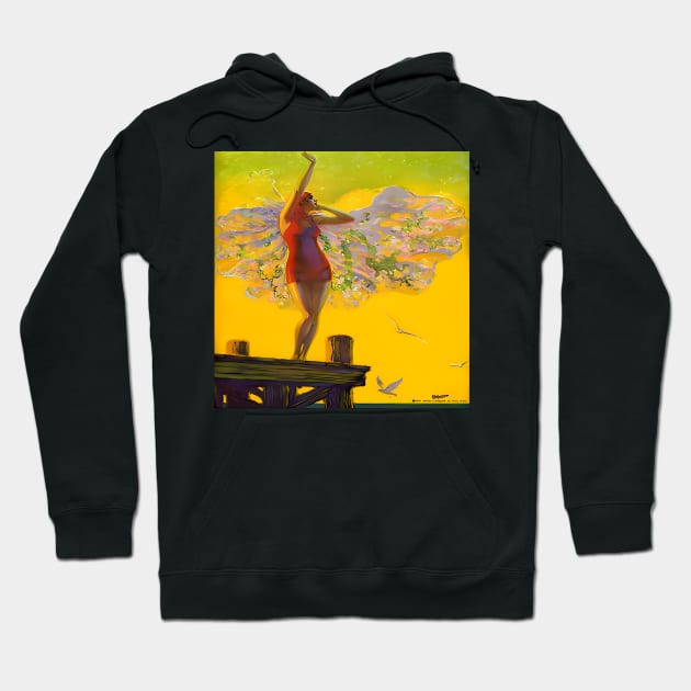 Golden Glory Hoodie by TrvlAstral